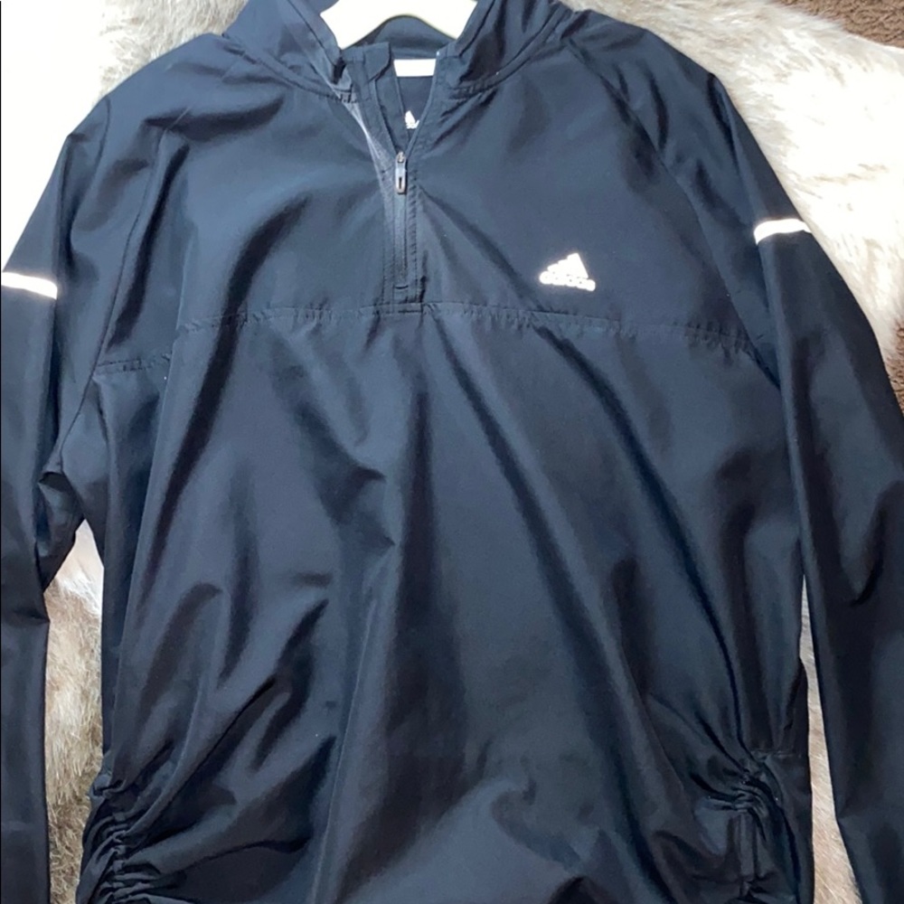 Adidas running windbreaker XL